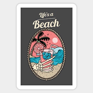 Tropical Beach Tropical Island Sticker